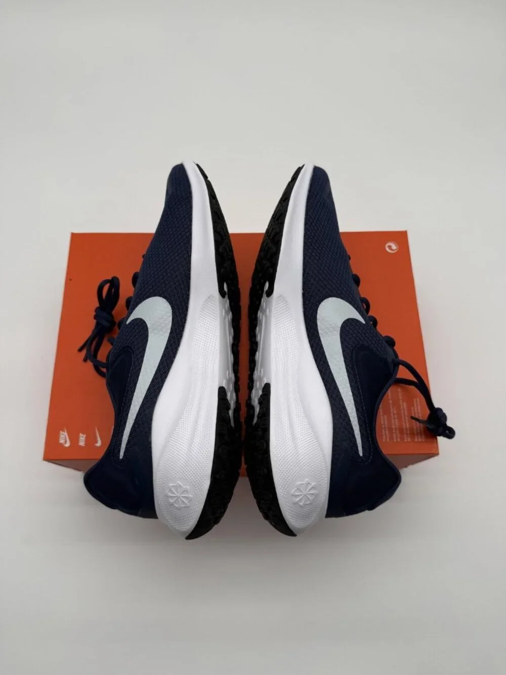 New Nike Revolution 7 Shoes Men's Size 11.5 Blue Running Comfort FB2207 400